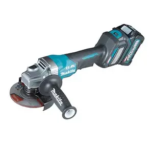 Angle grinder Makita GA029GM201, brushless, 125 mm disc, 8500 RPM, battery 4 Ah, 3 kg