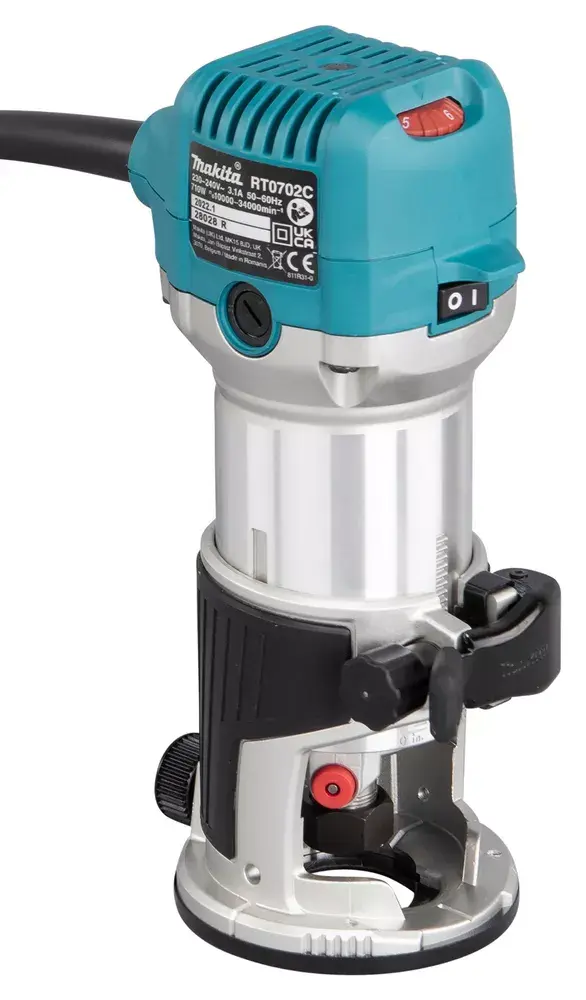 Makita RT0702CX2J frēze — 710 W, 10–34k apgr./min Photo 7