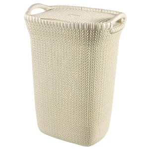 Curver Knit veļas grozs 57 L Taisnstūra Plastmasas Bēšs