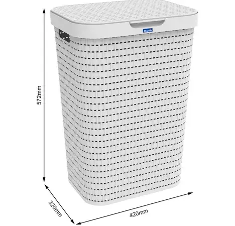 Rotho Country veļas grozs 55 L Photo 3