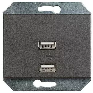 VILMA XP USB Socket 5V DC 3.4A, Black