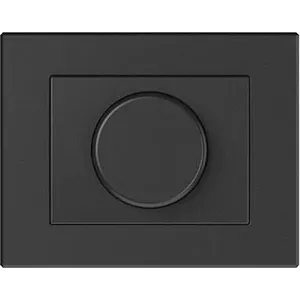 VILMA DIMMERIS LED XP Black Rotary Dimmer Switch