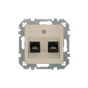 Computer socket LIREGUS IKL-002-01.R/ONC — 2x RJ45 network ports