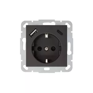 LIREGUS SOCKET IUK-3-01 R/ON59 electrical outlet module, weight 0.0922 kg