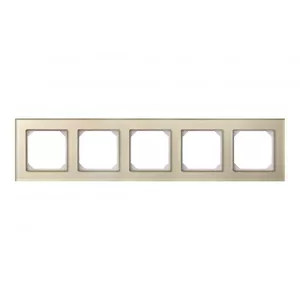 Рамка для розетки LIREGUS FRAME EPSILON K14-245-05, декоративная монтажная рамка, вес 0.273 кг