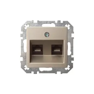 Computer Socket LIREGUS COMPUTER SOCKET EPSILOM ĮKL-002-01T, desktop power/data panel