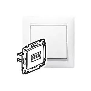 Legrand Valena розетка RJ-45 Белый