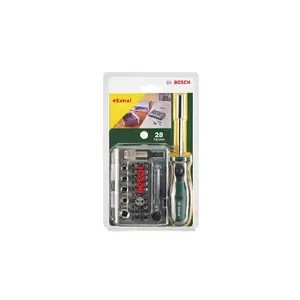 Screwdriver Bit Set Bosch 2 607 017 331 27 pcs Hex Nut Torq-Set Phillips
