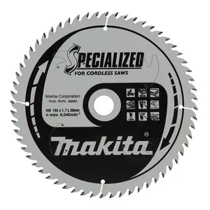 Makita D-03919 griezējdisks disku zāģiem 18,5 cm 1 pcs