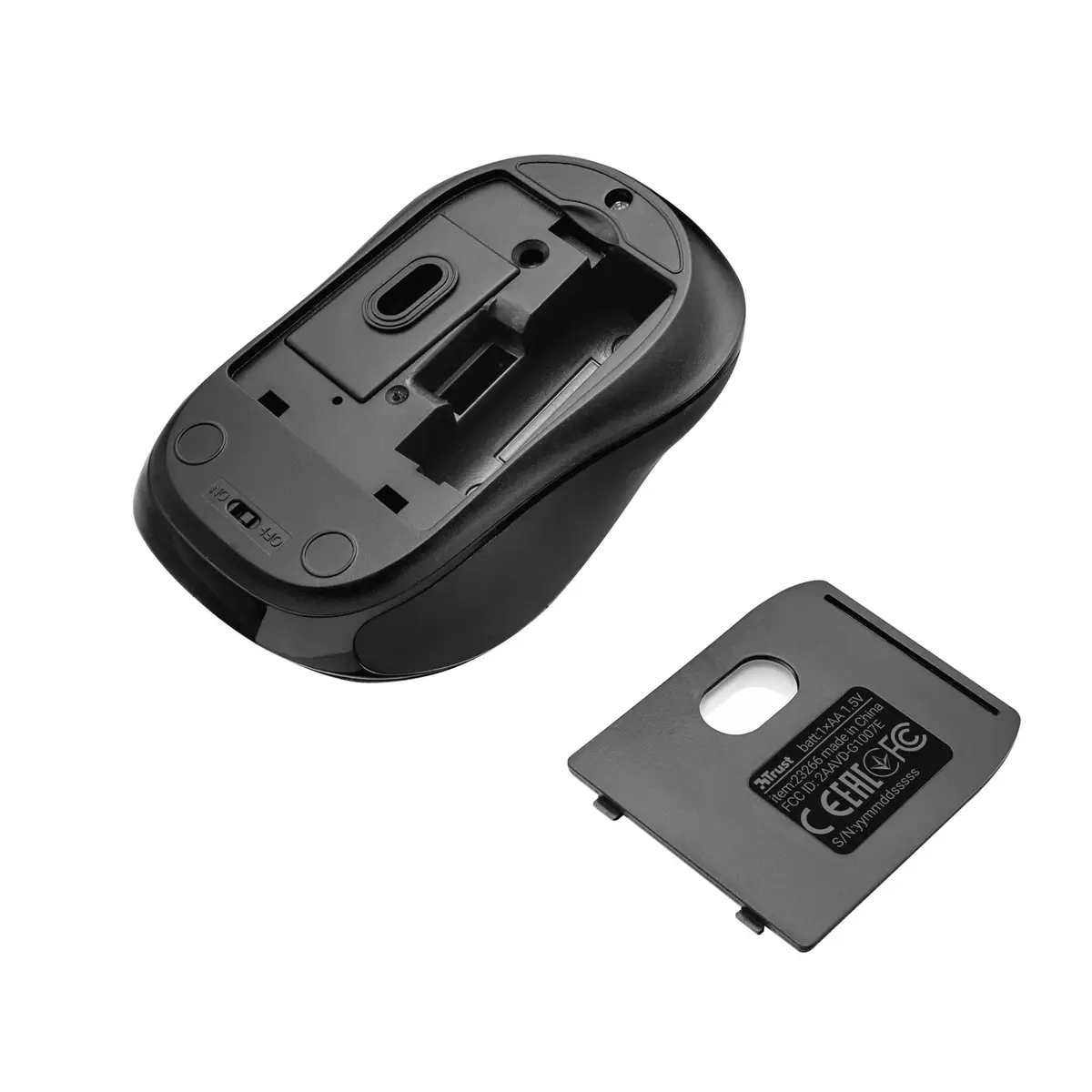 Pele Proxxon Trust Siero Silent RF bezvadu 2400 DPI Photo 4