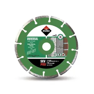 RUBI SEV 125 PRO Segmented Diamond Blade for Dry Cutting