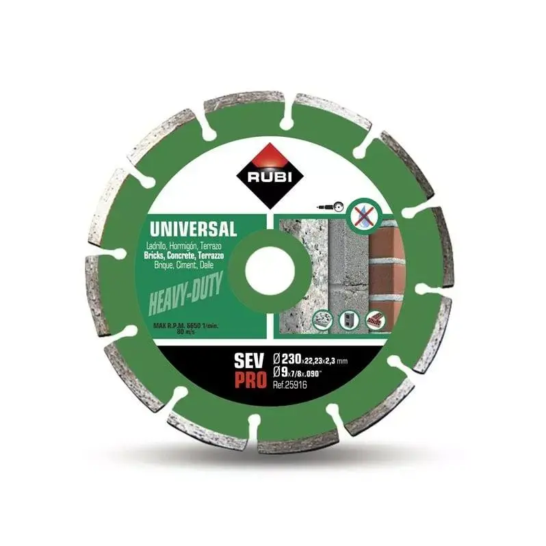 Алмазный диск RUBI SEV 230 PRO 230 мм Photo 1