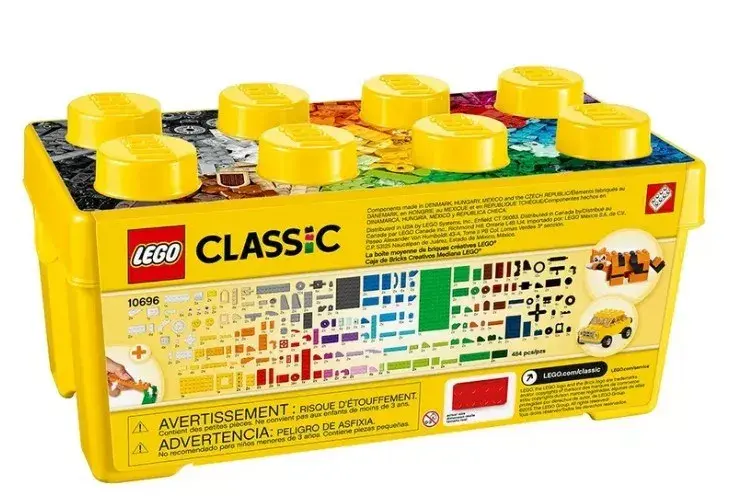 LEGO Classic Medium Creative Brick Box 10696 — 484 gab. Photo 16