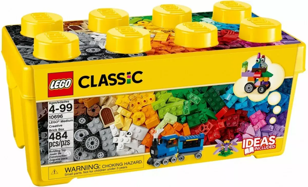 LEGO Classic Medium Creative Brick Box 10696 — 484 gab. Photo 3