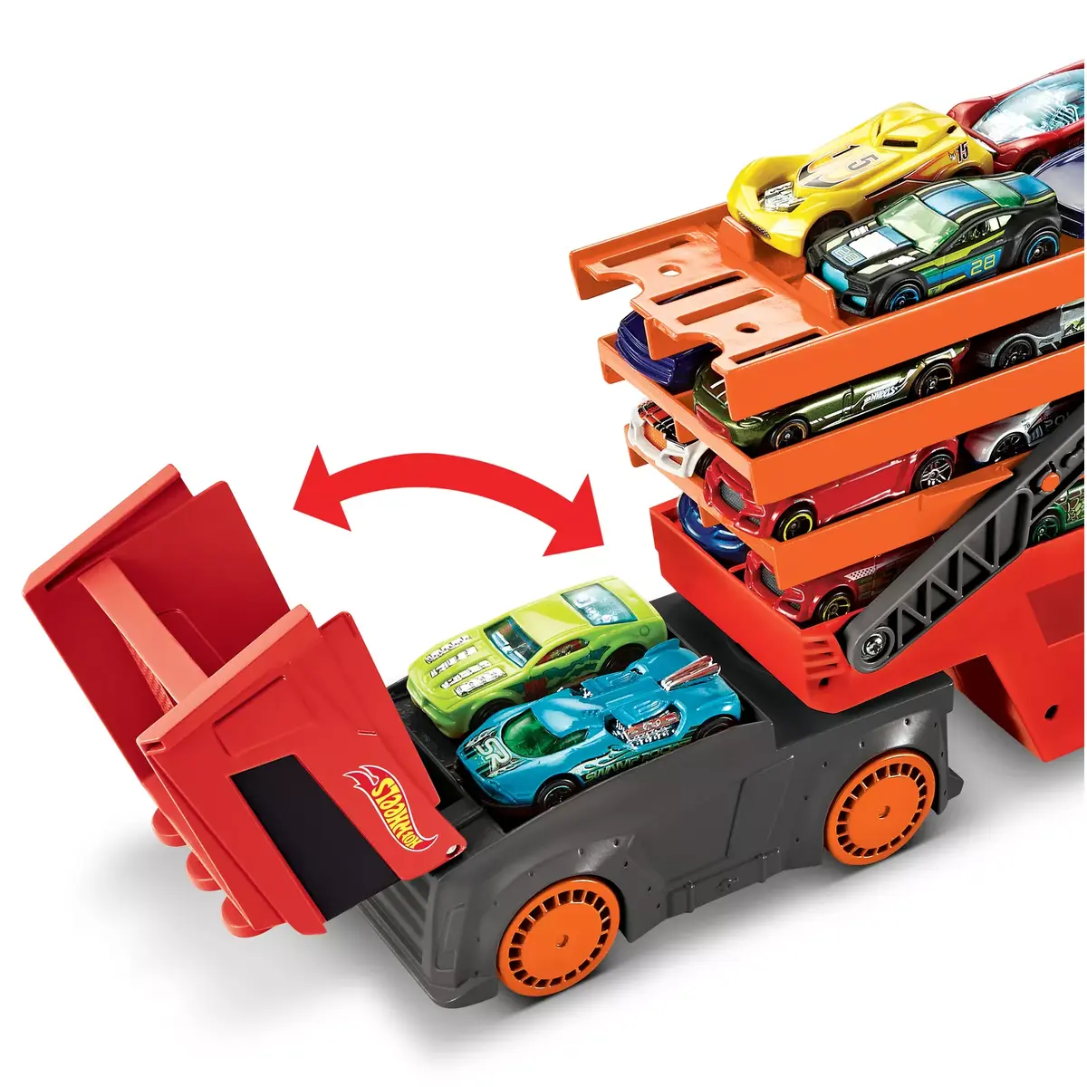 Hot Wheels City Mega Hauler truck Photo 3