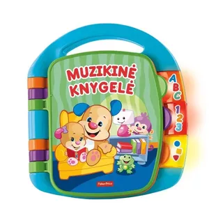 Детская музыкальная книжка Fisher-Price LT (с литовской озвучкой) - интерактивная аудиокнижка