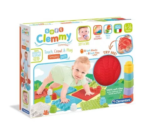 Bērnu spēļu paklājs Clementoni Soft Clemmy