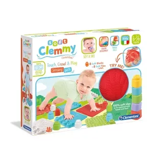 Детский игровой коврик Clementoni Soft Clemmy Многоцветный 0.6 года Обучение мелкой моторике