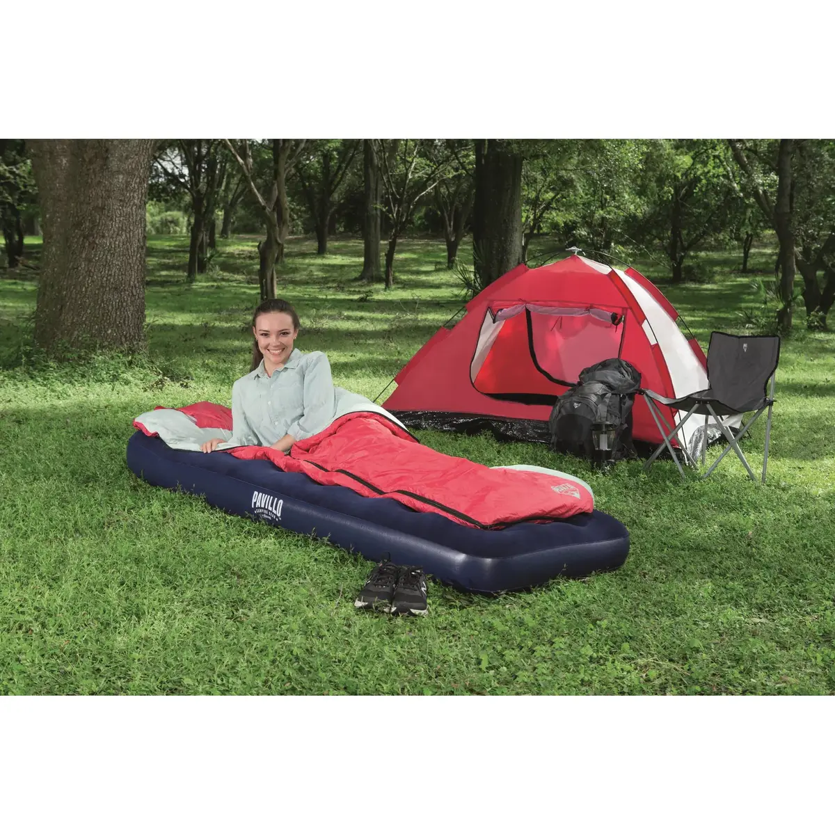 Bestway Flocked EASY vienvietīgs matracis 1,85×76×28 cm Photo 22