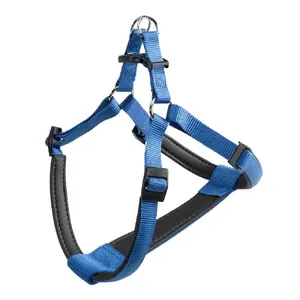 Vest harness FERPLAST Daytona P M Blue for dogs — chest 53–61 cm, neck min 51 cm