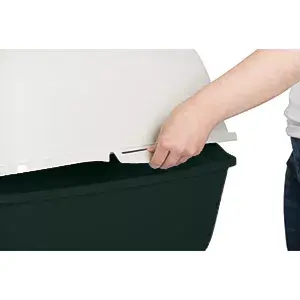 Hooded cat litter box Rotho Bailey 560×400×390 mm Photo 3
