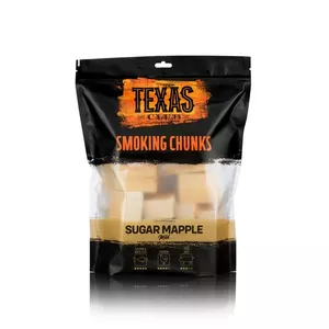 Smoking Chunks Texas_Club Sugar Maple 1 kg – wood chunks for smoking and grilling
