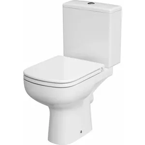 Унитаз CERSANIT WC COMPACT COLOUR CLEAN ON 010 3/5 SC K1, компактный моноблок, система слива 3/5 л