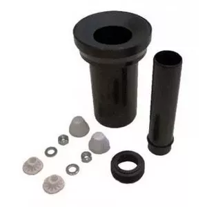 Toilet bowl connection set TECE 9820057 for sanitary installation