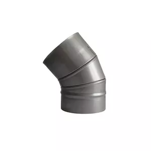 Dūmvadu elkoņs WADEX 45° priekš D 200 (modelis 115200000)