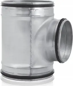 Alnor TPCL-200-200 Tee with Intermediates — duct fitting TPCL-200-200
