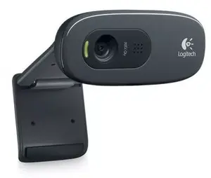Logitech C270 Webcam, 720p HD, 3 MP, USB 2.0