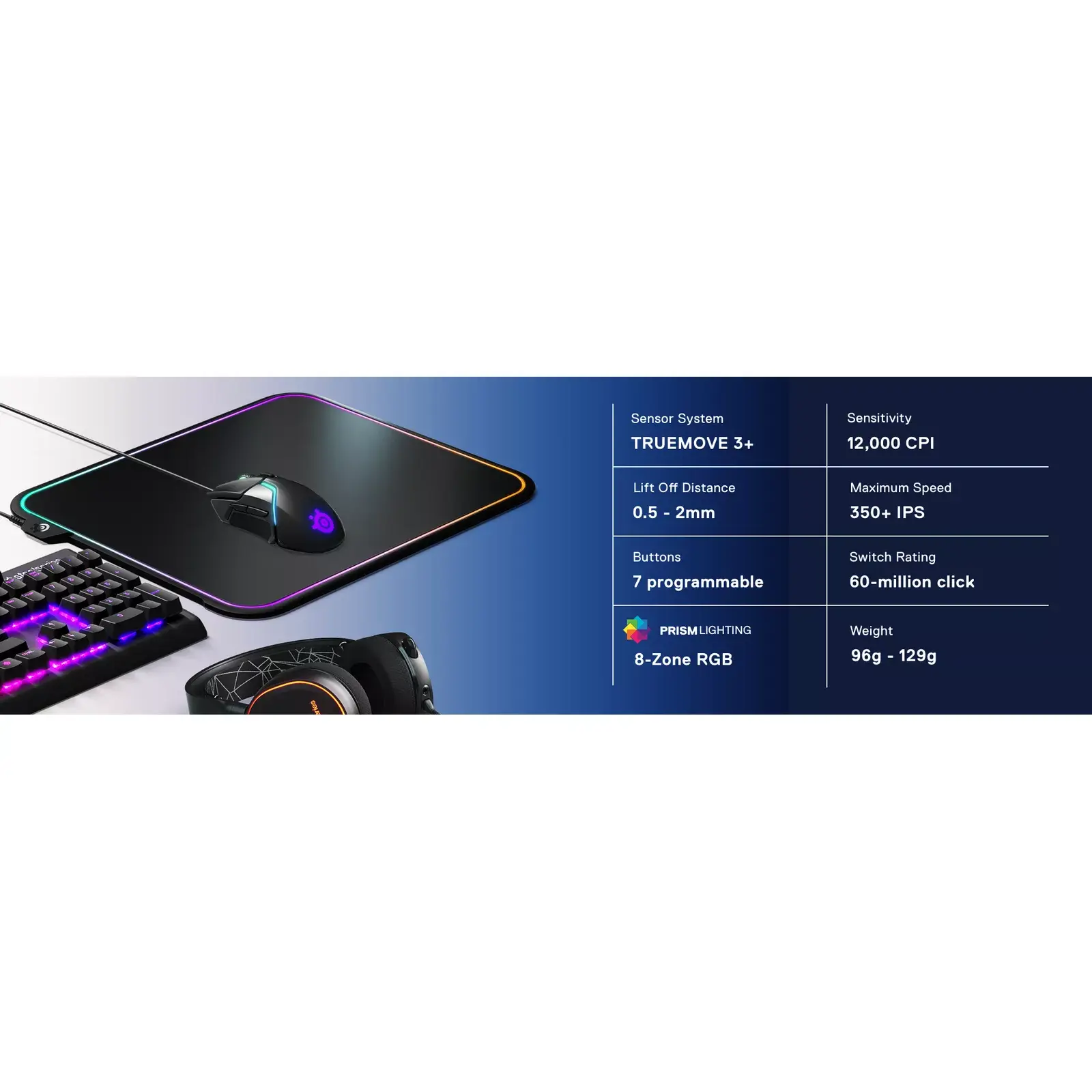 Steelseries Rival 600 mouse 62446 Photo 4