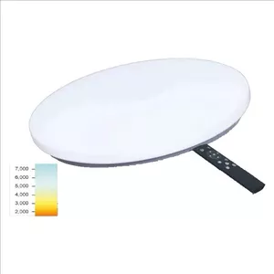 Sienas/virsmas LED lampa TOPE SOPOT 2x24W, Ø380 mm, augstums 70 mm