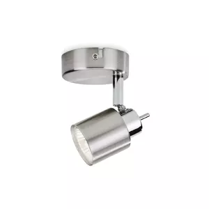 Ceiling/Wall Spotlight Philips Essentials Meranti, GU10, 1× LED, IP20, Chrome