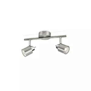 Потолочно-настенный светильник Philips Essentials Meranti 2x GU10, LED, IP20, хром