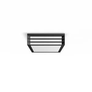 Philips myGarden Moonshine Ceiling Light, E27, 2x14W, Anthracite, IP44