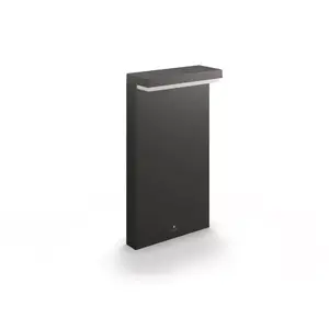 Outdoor pedestal/post light Philips myGarden 1648593P0, anthracite, LED, 2 bulbs, 220–240V