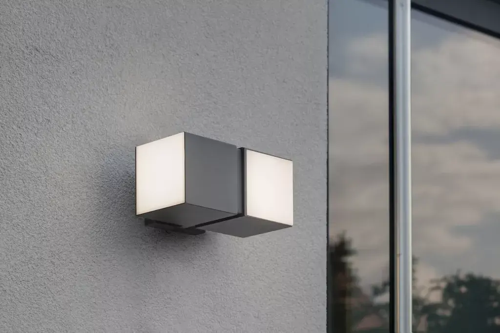 Lutec CUBA Outdoor LED Wall Light Photo 2