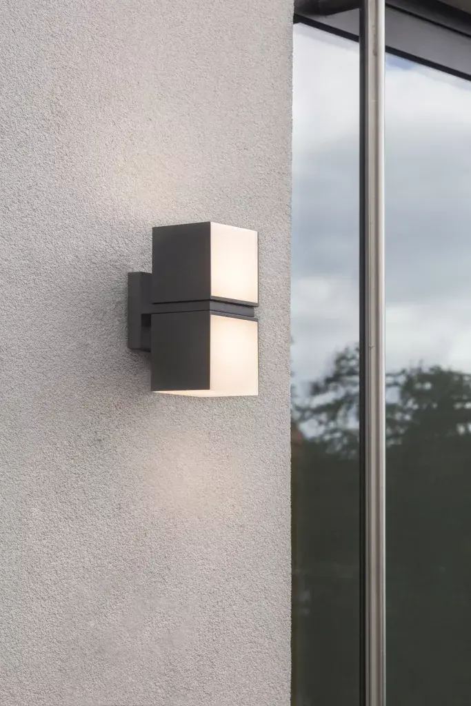 Lutec CUBA Outdoor LED Wall Light Photo 4