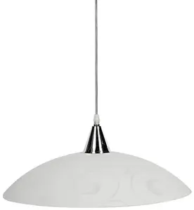 Потолочная лампа DOMOLETTI GF400-1P D40 1x60W E27 — потолочный светильник, Ø40 см, патрон E27