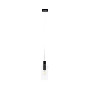 EGLO 97366 suspension lighting E27 60 W Black