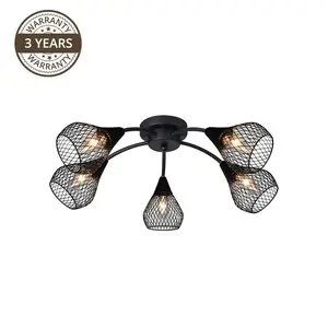 DOMOLETTI BISTRO MX51166-5 Ceiling Lamp 5x40W E14