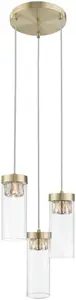 Подвесной светильник Domoletti Porto 20101AB-3Y, 3x25W G9