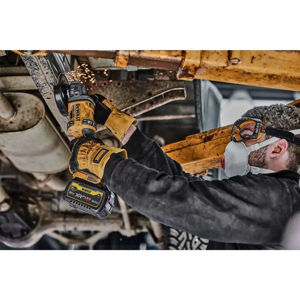 Шлифовальная машинка DeWALT DCG418N-XJ Photo 11