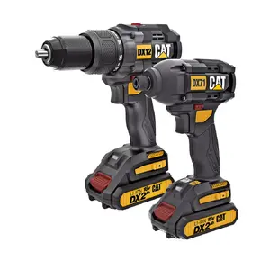 Drill CAT DX12 + DX71 2000 RPM 1.97 kg Black