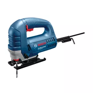 Электролобзик Bosch GST 8000 E Professional — 710 Вт, ход 20 мм, глубина реза по дереву 80 мм, наклон 0–45°, маятник, ручка сверху