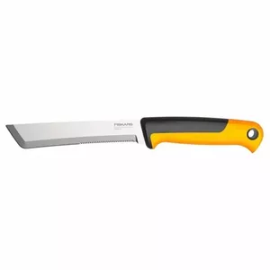 Нож универсальный Fiskars 1062830 Черный Желтый Фиксированный лезвие 15 см