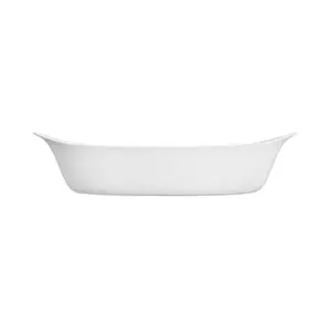 Oval Ceramic Dish Luminarc N3486, white, 380×220 mm, oven-safe serving/baking dish