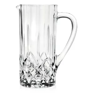 Pitcher RCR OPERA 1.2 L glass jug for serving beverages