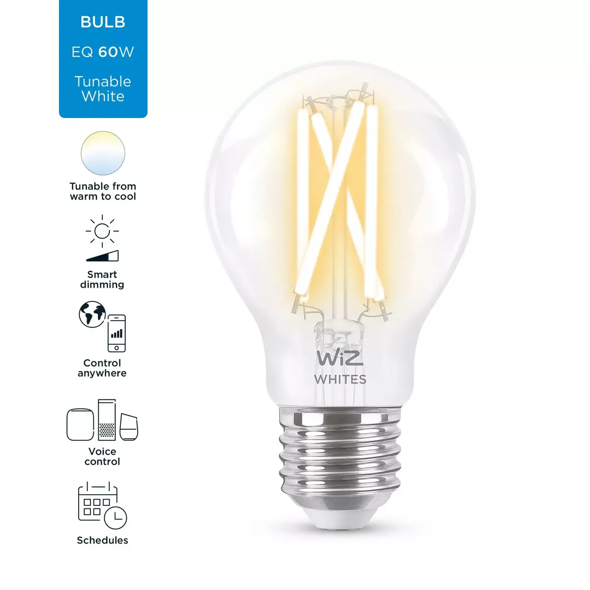 WiZ умная LED лампа A60 E27 7 Вт Photo 3